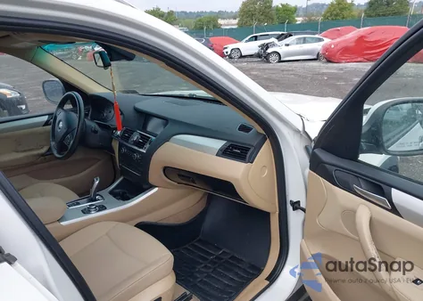 2012 BMW X3 xDrive28I z USA, uszkodzony, nr VIN 5UXWX5C5XCL717937